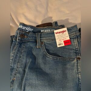 Wrangler Men's Denim Relaxed Jeans